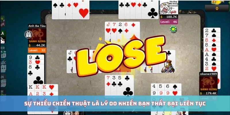 Sự thiếu chiến thuật là lý do khiến bạn thất bại liên tục